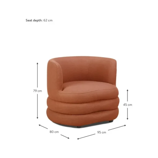 Poltrona Di Design In Boucle Solomon