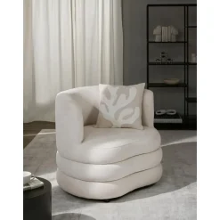 Poltrona Di Design In Tessuto Solomon
