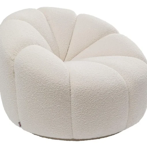 Poltrona In Boucle Peppo Lounge