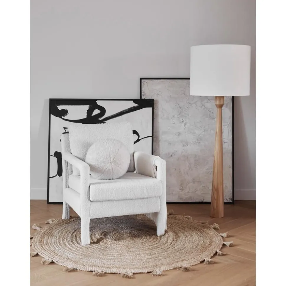 Poltrona In Boucle Zaya