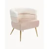 Poltrona In Velluto Di Design Retro Sandwich