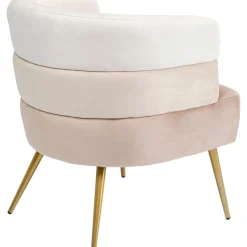 Poltrona In Velluto Di Design Retro Sandwich