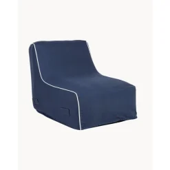 Poltrona Sacco Gonfiabile Da Giardino Color Blu Scuro Rihanna