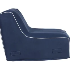 Poltrona Sacco Gonfiabile Da Giardino Color Blu Scuro Rihanna