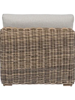 Poltroncina Con Cuscini Color Marrone Chiaro/Beige Coraline