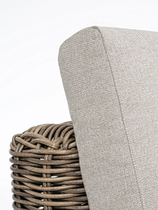 Poltroncina Con Cuscini Color Marrone Chiaro/Beige Coraline