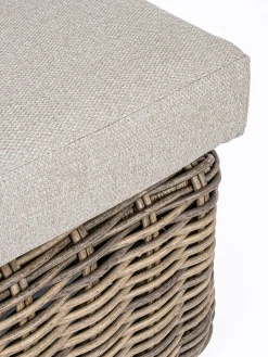Poltroncina Con Cuscini Color Marrone Chiaro/Beige Coraline