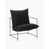 Poltroncina Imbottita Con Struttura In Metallo Wayne