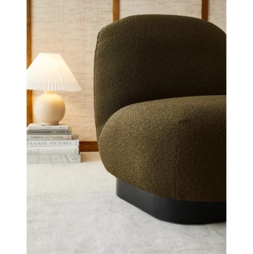 Poltroncina In Boucle Elsie