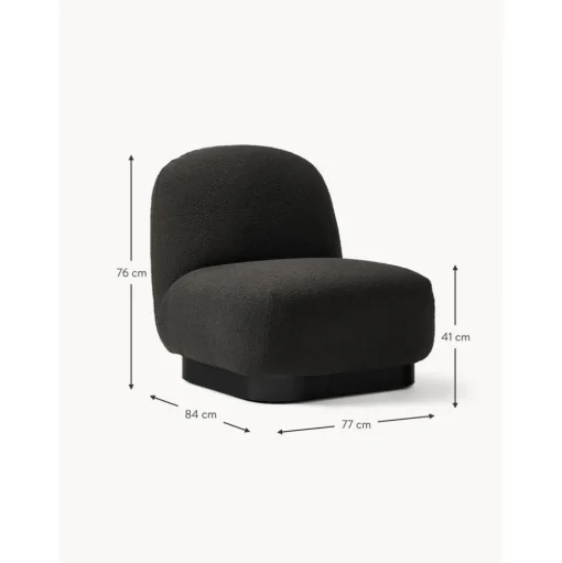 Poltroncina In Boucle Elsie
