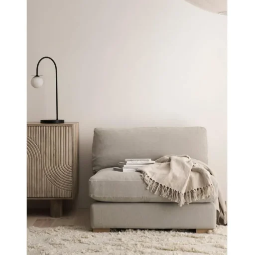 Poltroncina In Lino Vide