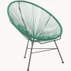 Poltroncina In Materiale Sintetico Intrecciato Bahia