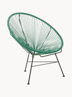Poltroncina In Materiale Sintetico Intrecciato Bahia
