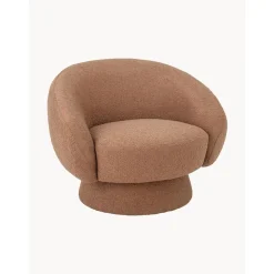 Poltroncina In Tessuto Boucle Ted