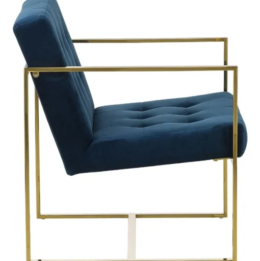 Poltroncina In Velluto Manhattan