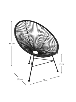 Poltroncina Intrecciata Bahia