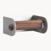 Porta Carta Igienica In Legno Di Noce Dowel