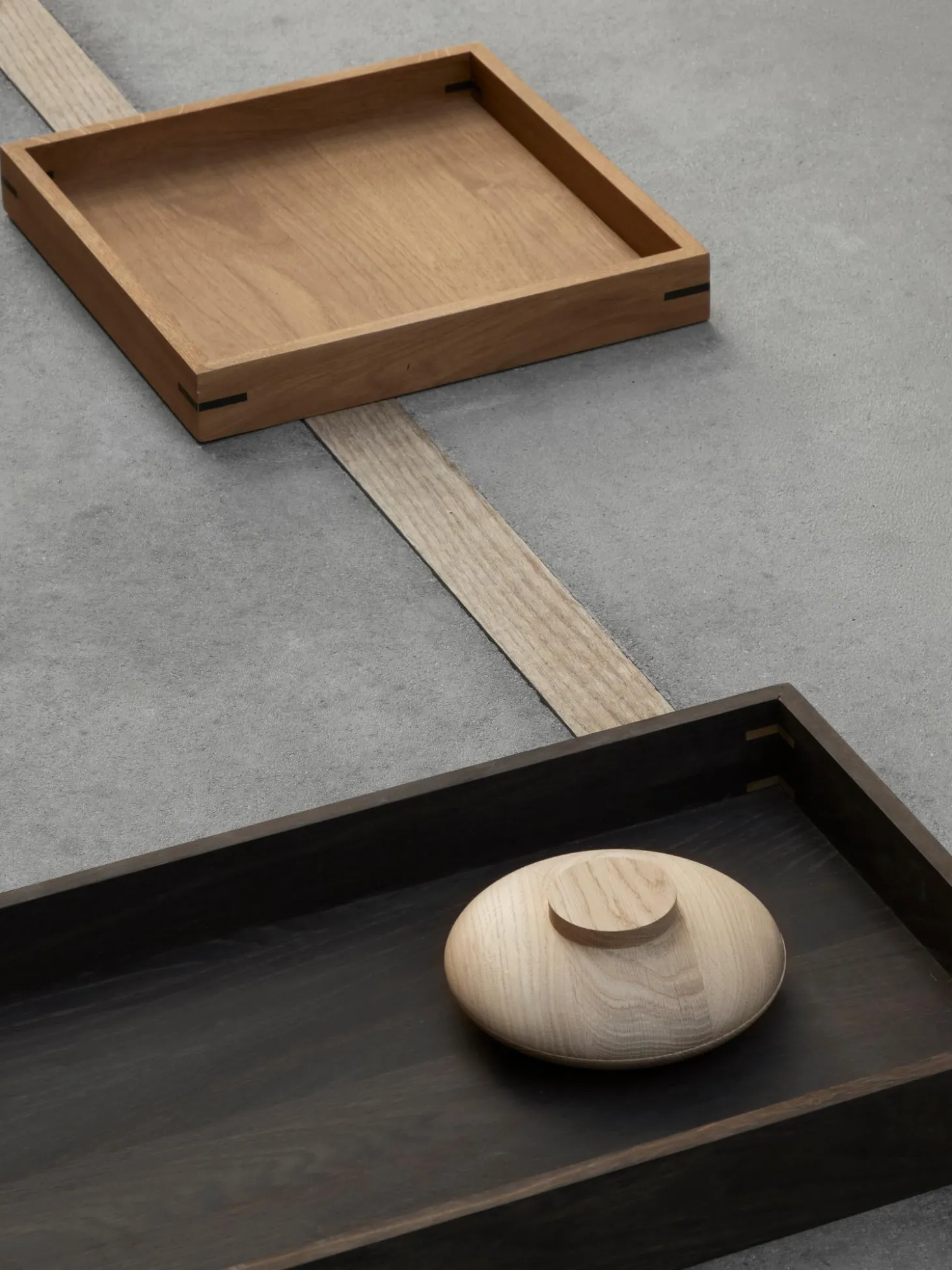 Portagioie In Legno Di Quercia Galaxy