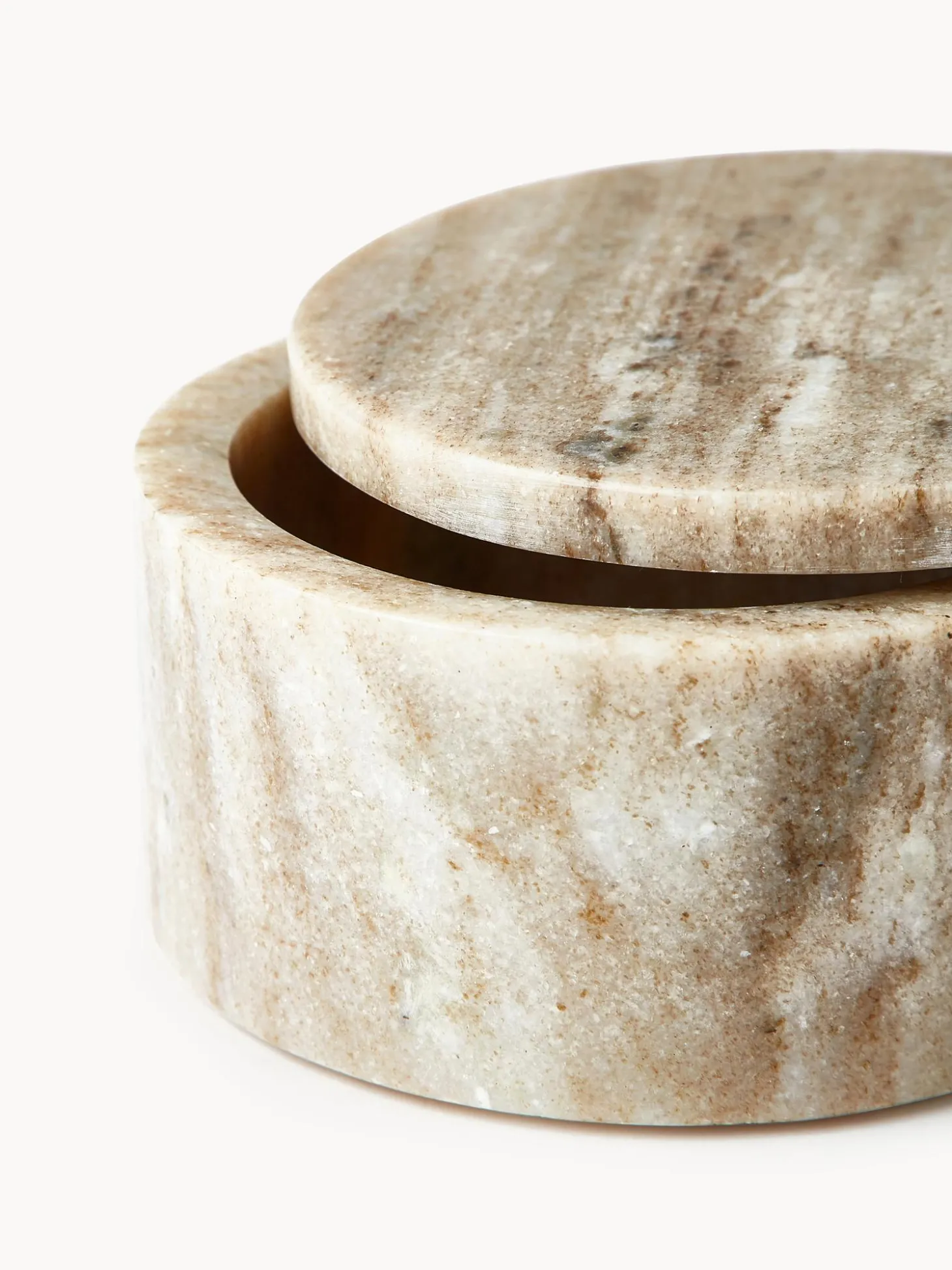 Portagioie In Marmo Con Coperchio Venice