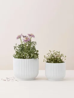 Portavaso In Porcellana Lyngby Alt. 11 Cm