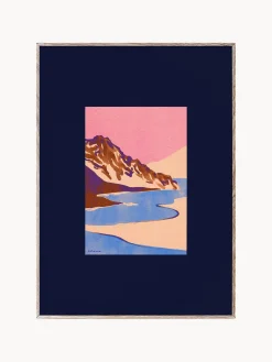 Poster Blue Landscape