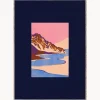 Poster Orange Landscape