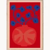 Poster The Red Vase
