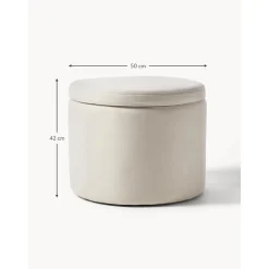 Pouf Con Vano Contenitore Alida