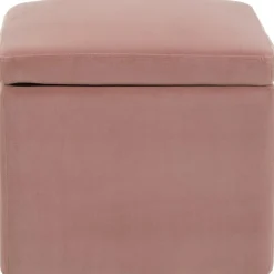 Pouf Contenitore In Velluto Winou