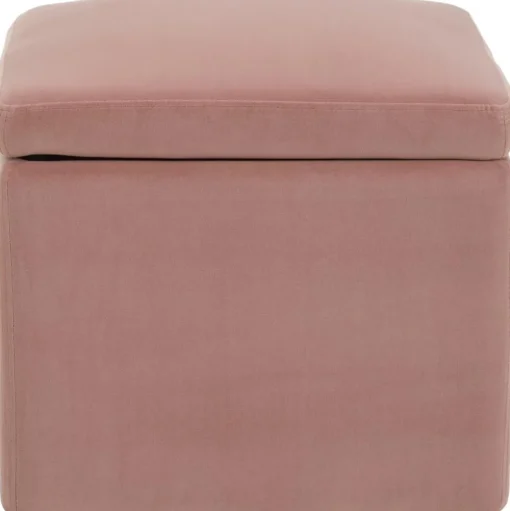 Pouf Contenitore In Velluto Winou