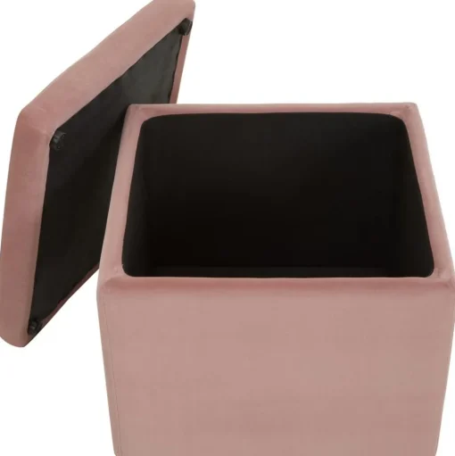 Pouf Contenitore In Velluto Winou