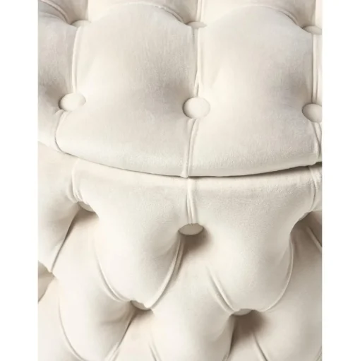 Pouf Contenitore In Velluto Chiara