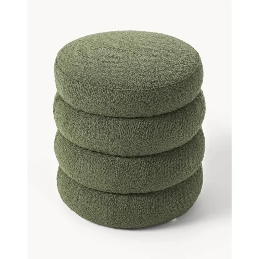 Pouf In Boucle Alto