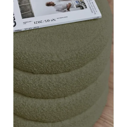 Pouf In Boucle Alto
