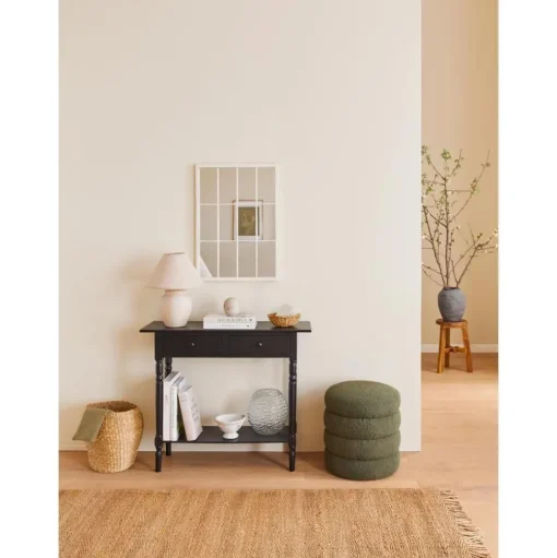 Pouf In Boucle Alto