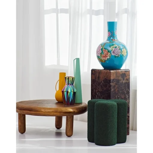 Pouf In Boucle Clover