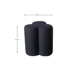 Pouf In Boucle Clover