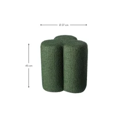 Pouf In Boucle Clover