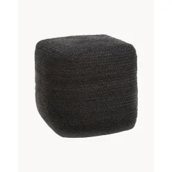 Pouf In Juta Fatto A Mano Bono
