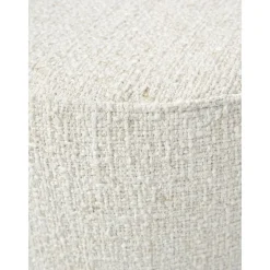 Pouf In Tessuto Boucle Orchid