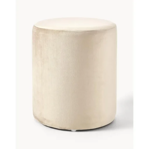 Pouf In Velluto Daisy
