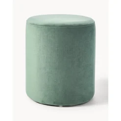 Pouf In Velluto Daisy