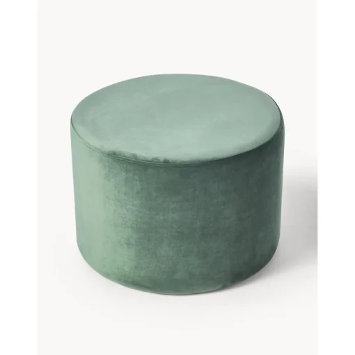 Pouf In Velluto Daisy