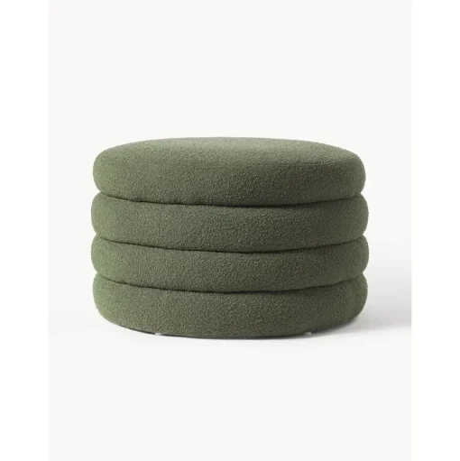 Pouf Xl Contenitore In Boucle Alto