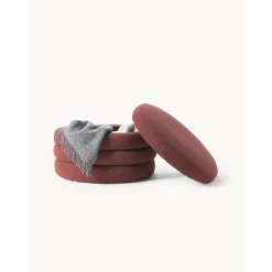 Pouf Xl Contenitore In Boucle Alto