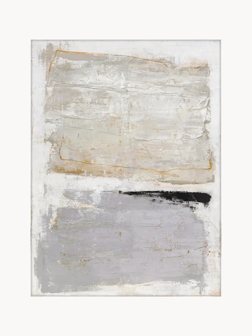 Quadro Dipinto A Mano Con Cornice In Legno Scenario