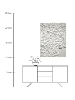 Quadro Dipinto A Mano In Ottica 3D Organic