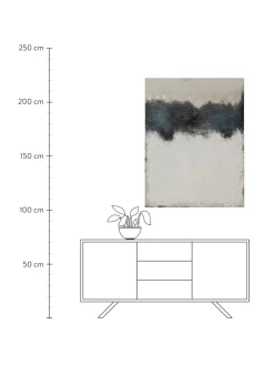 Quadro Dipinto A Mano Mare