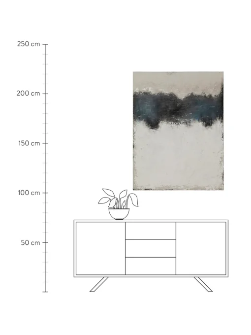 Quadro Dipinto A Mano Mare