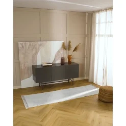 Runner In Cotone Fatto A Mano Con Frange Daya